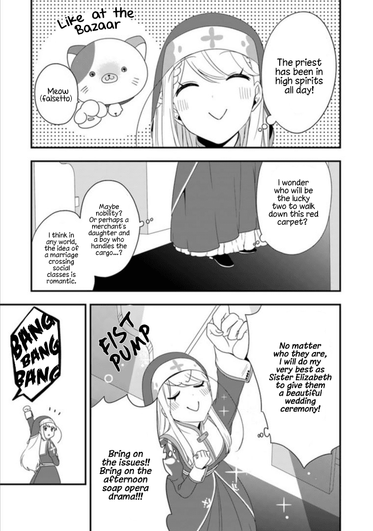 The Banished Villainess! Living the Leisurely Life of a Nun Making Revolutionary Church Food chapter 7 page 11