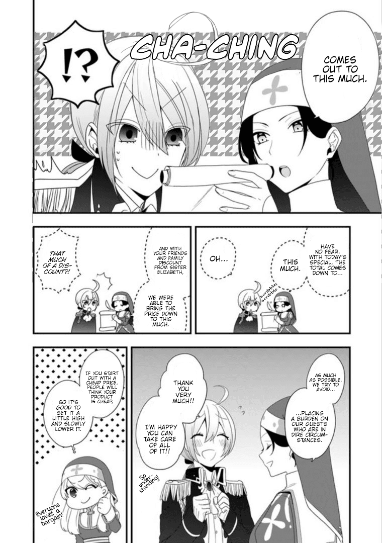 The Banished Villainess! Living the Leisurely Life of a Nun Making Revolutionary Church Food chapter 7 page 24