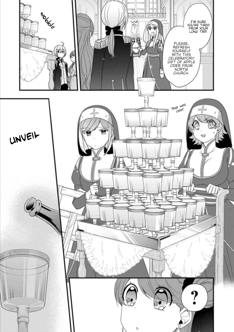 The Banished Villainess! Living the Leisurely Life of a Nun Making Revolutionary Church Food chapter 7 page 25