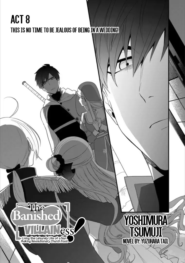 The Banished Villainess! Living the Leisurely Life of a Nun Making Revolutionary Church Food chapter 8 page 2