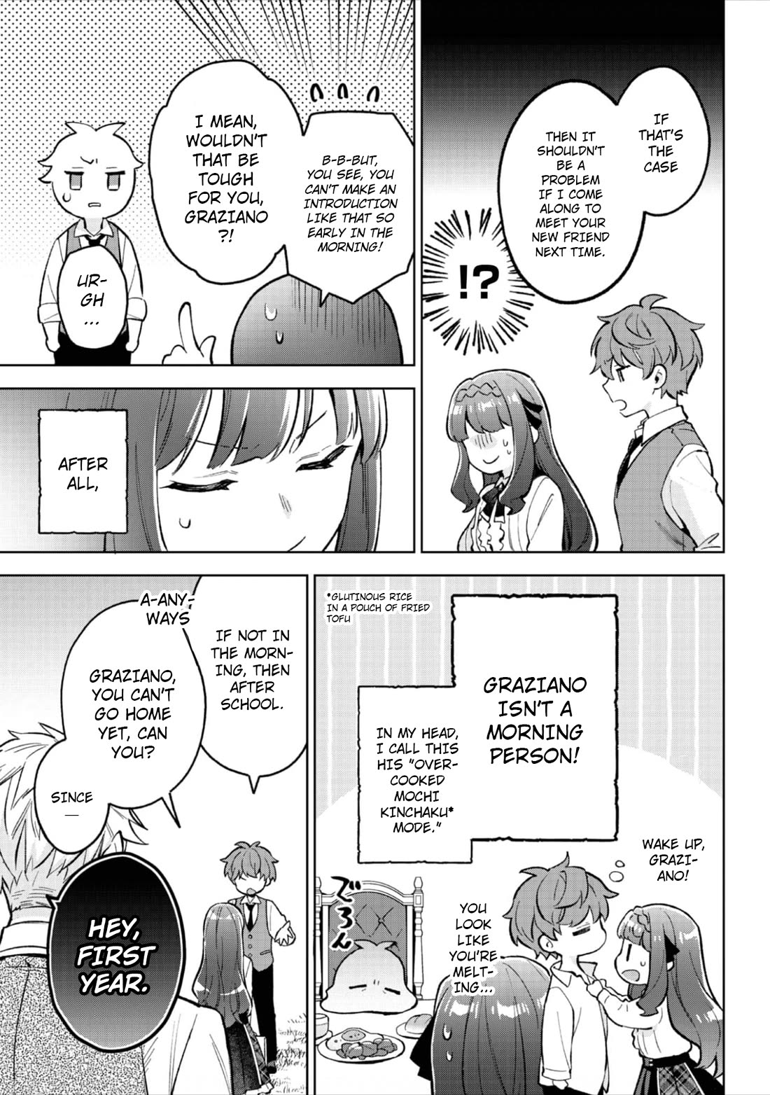 The Beloved Granddaughter of a Yakuza Family Was Reincarnated as the Daughter of a Gangster in an Otome Game chapter 18 page 6