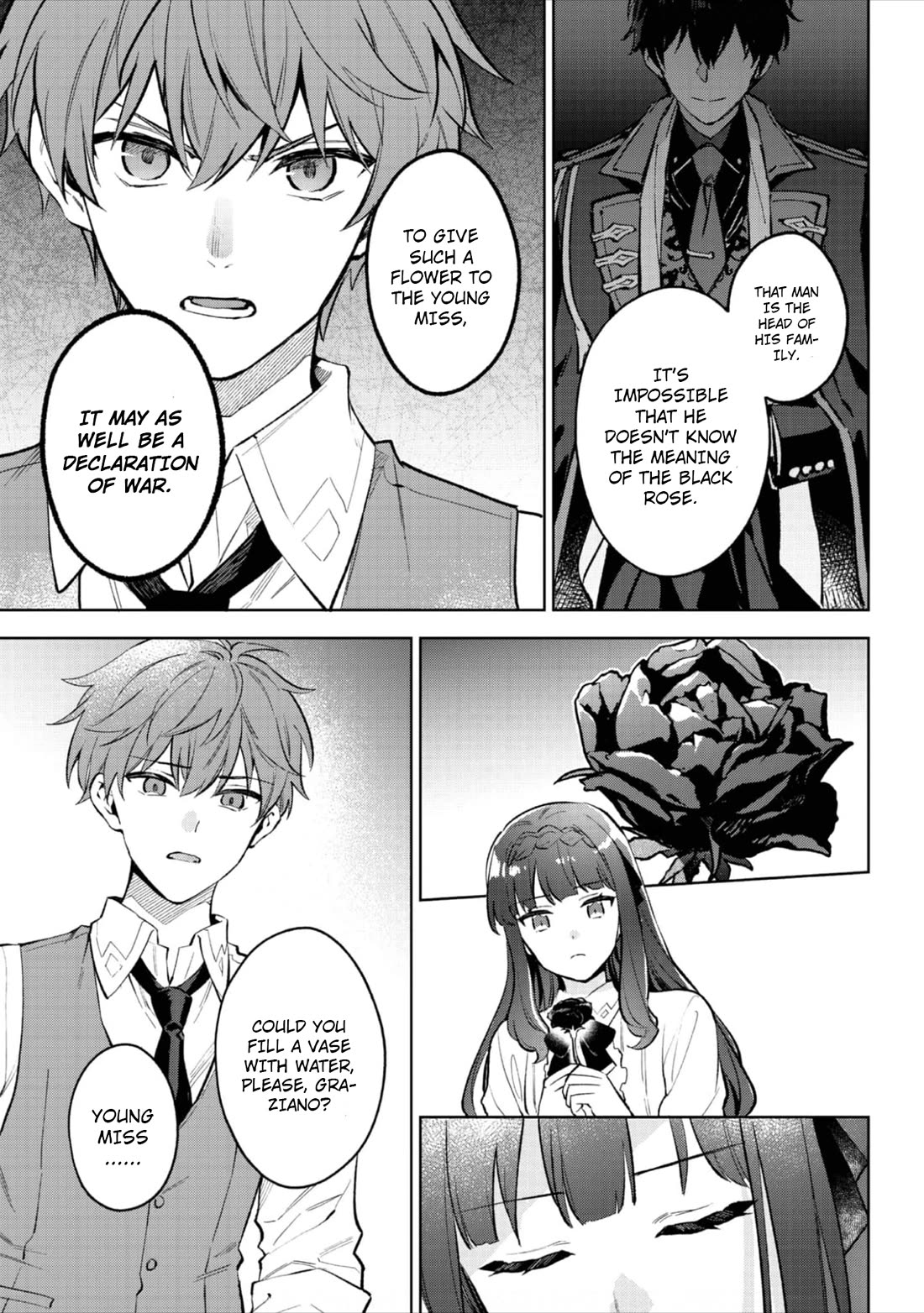 The Beloved Granddaughter of a Yakuza Family Was Reincarnated as the Daughter of a Gangster in an Otome Game chapter 19 page 16