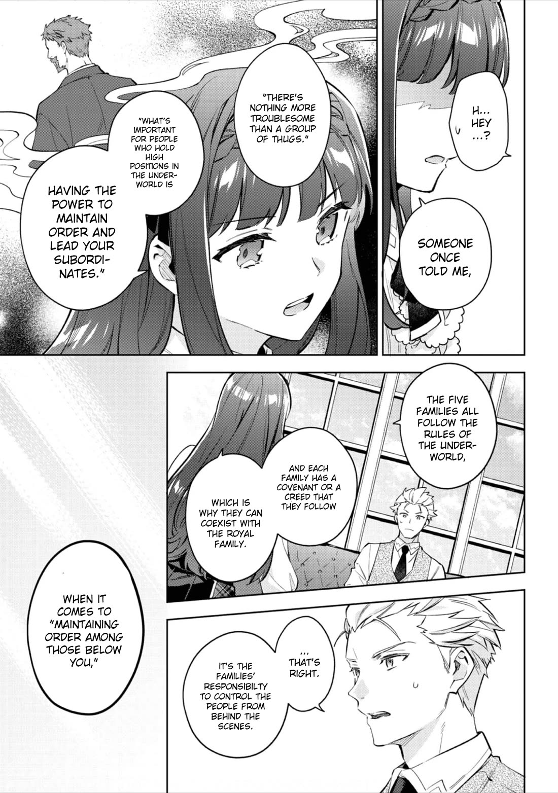 The Beloved Granddaughter of a Yakuza Family Was Reincarnated as the Daughter of a Gangster in an Otome Game chapter 20 page 12