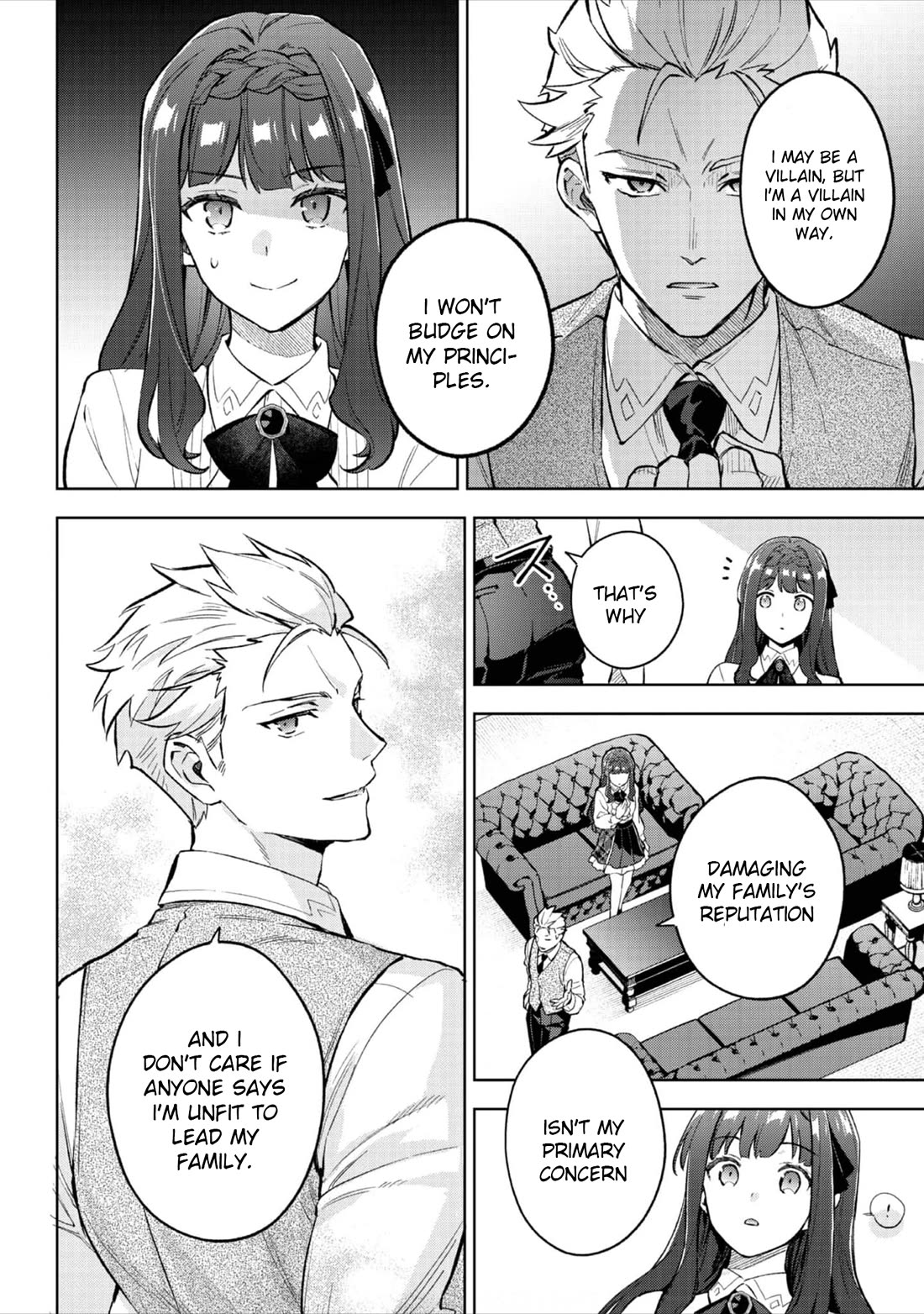 The Beloved Granddaughter of a Yakuza Family Was Reincarnated as the Daughter of a Gangster in an Otome Game chapter 20 page 17