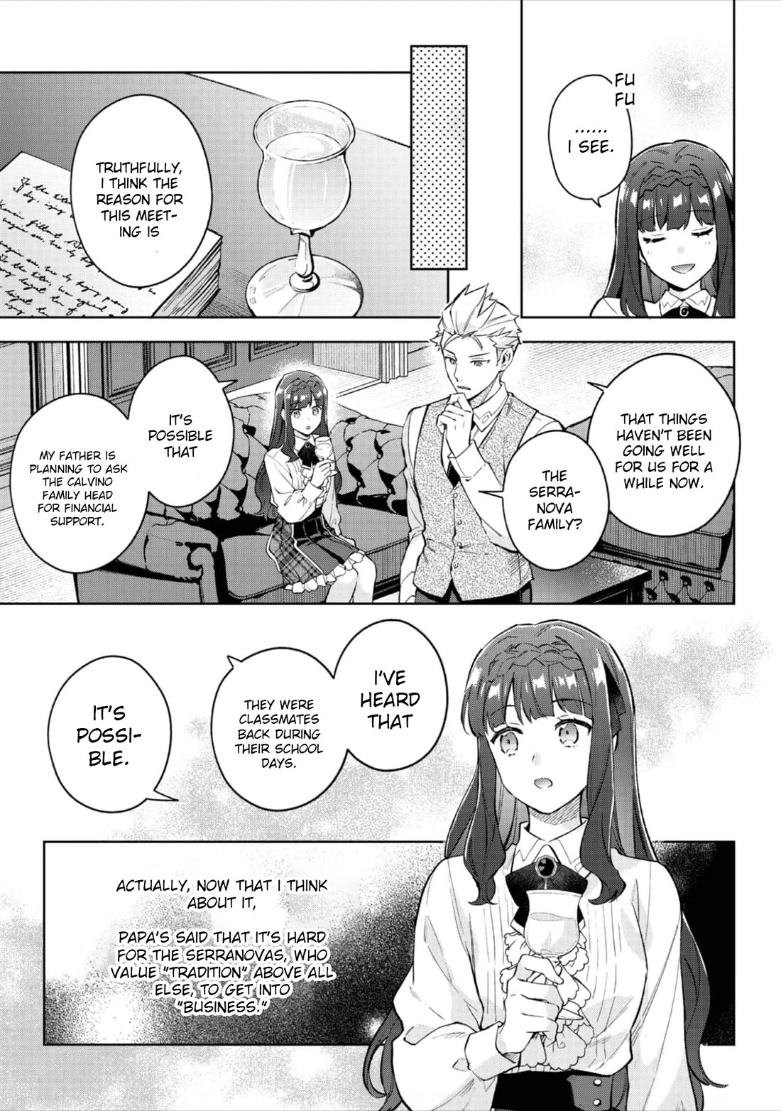 The Beloved Granddaughter of a Yakuza Family Was Reincarnated as the Daughter of a Gangster in an Otome Game chapter 20 page 18