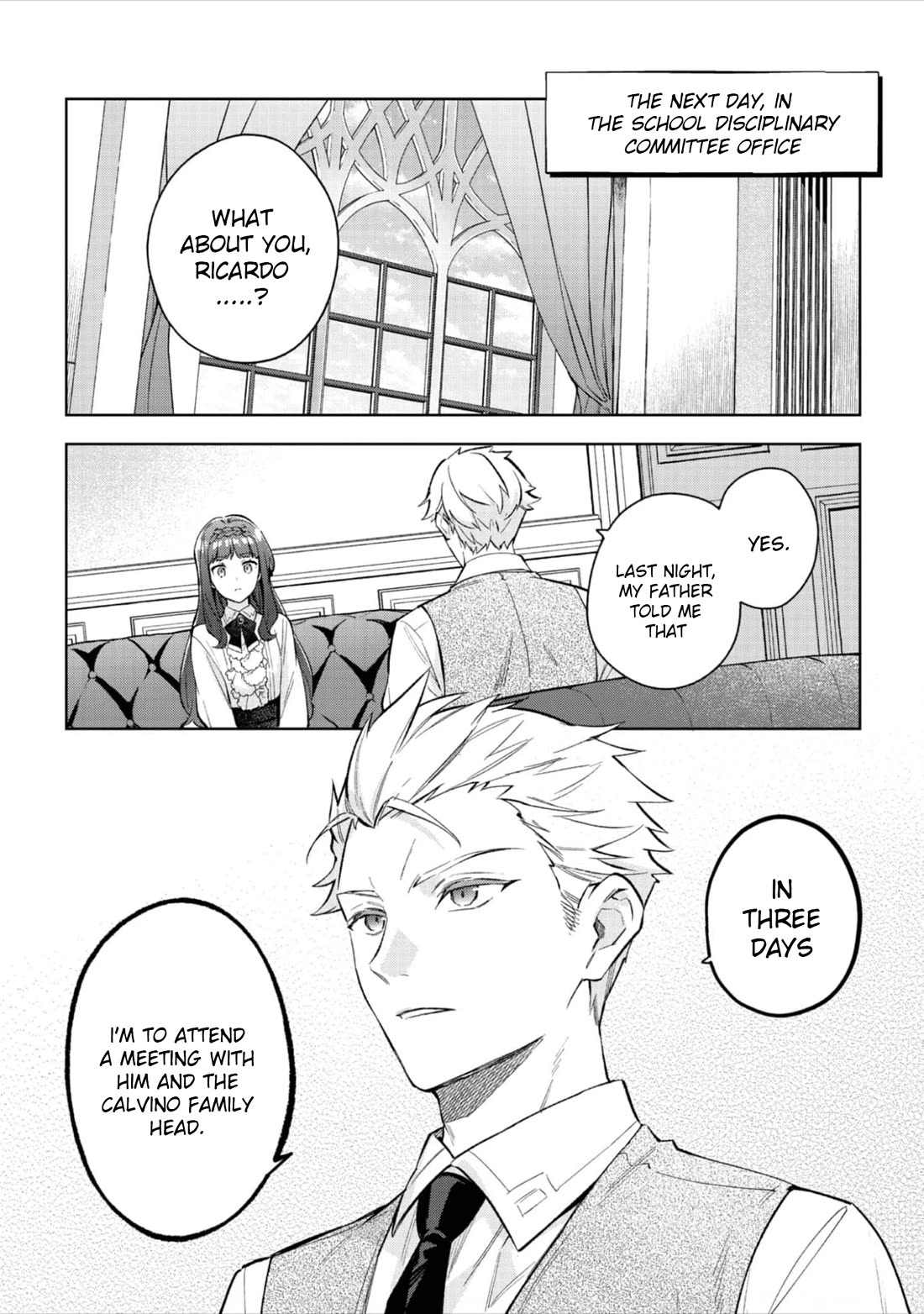 The Beloved Granddaughter of a Yakuza Family Was Reincarnated as the Daughter of a Gangster in an Otome Game chapter 20 page 2