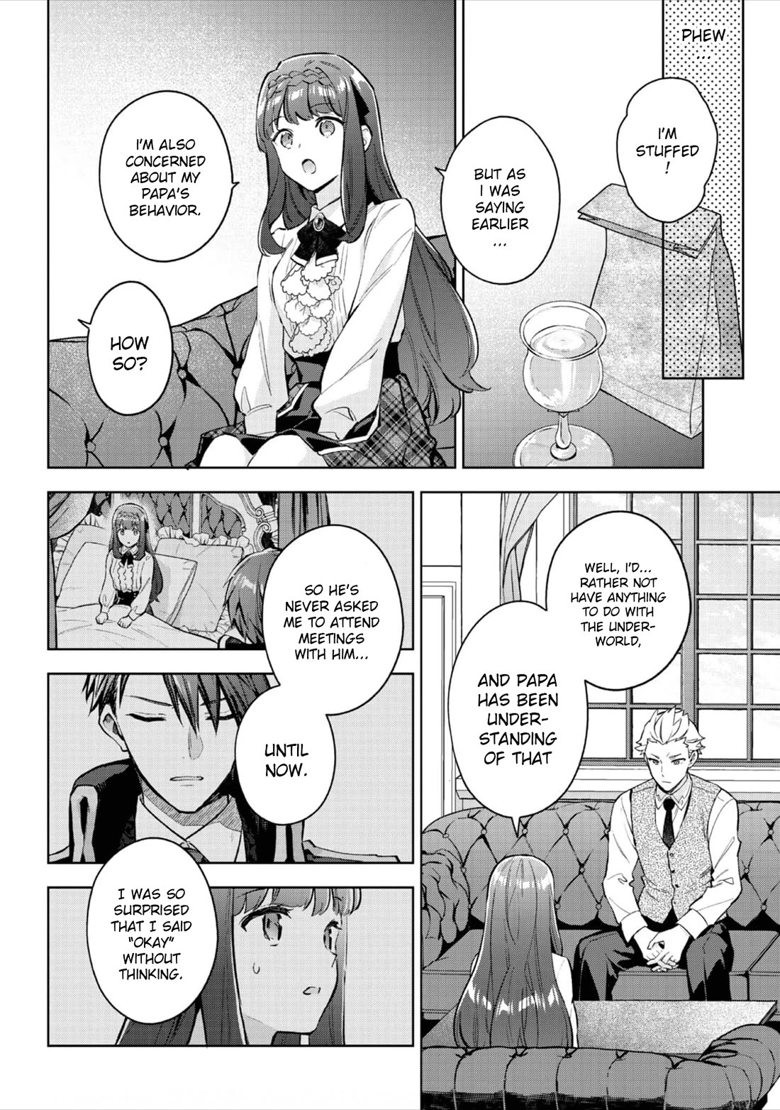 The Beloved Granddaughter of a Yakuza Family Was Reincarnated as the Daughter of a Gangster in an Otome Game chapter 20 page 5