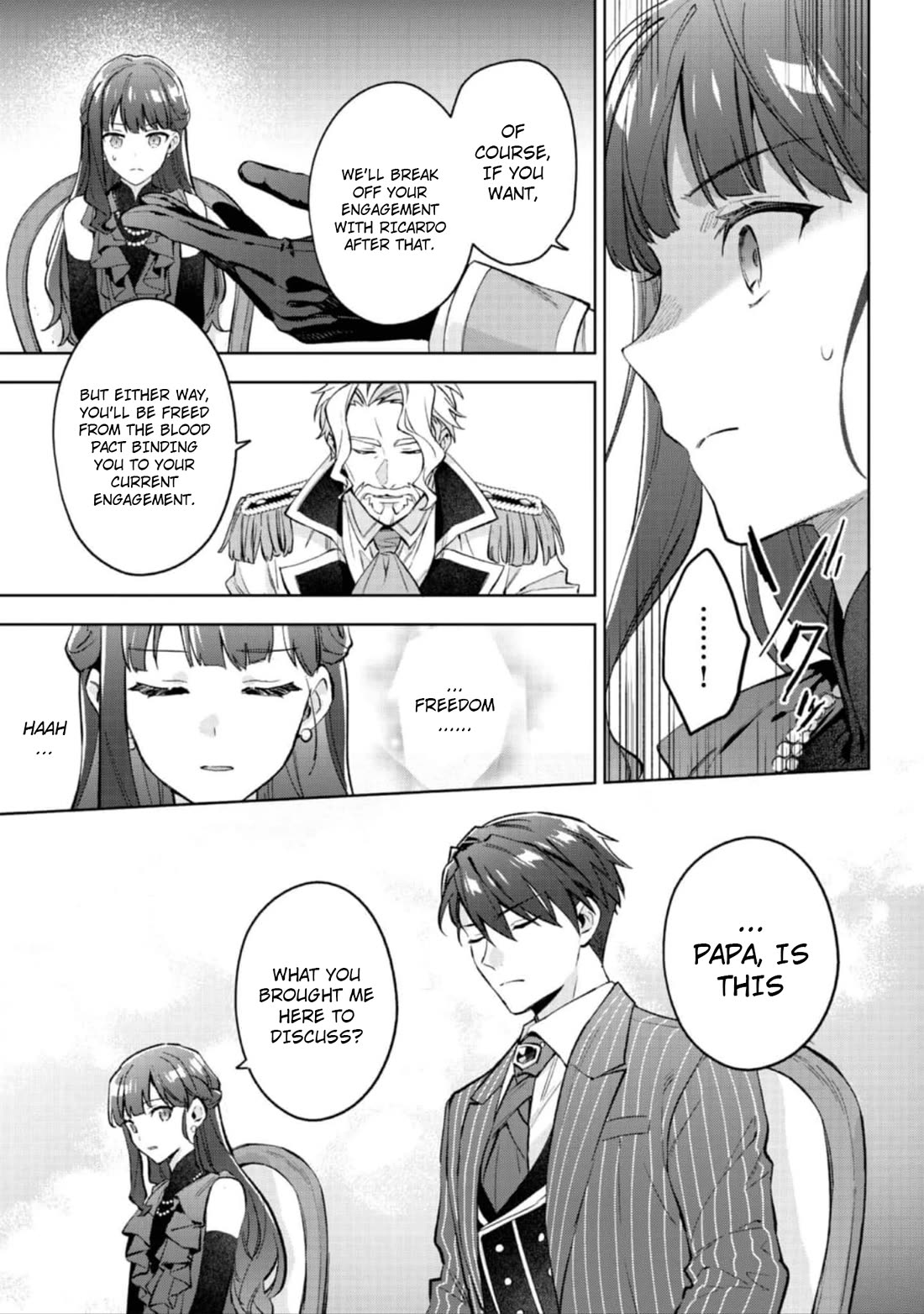 The Beloved Granddaughter of a Yakuza Family Was Reincarnated as the Daughter of a Gangster in an Otome Game chapter 21 page 20