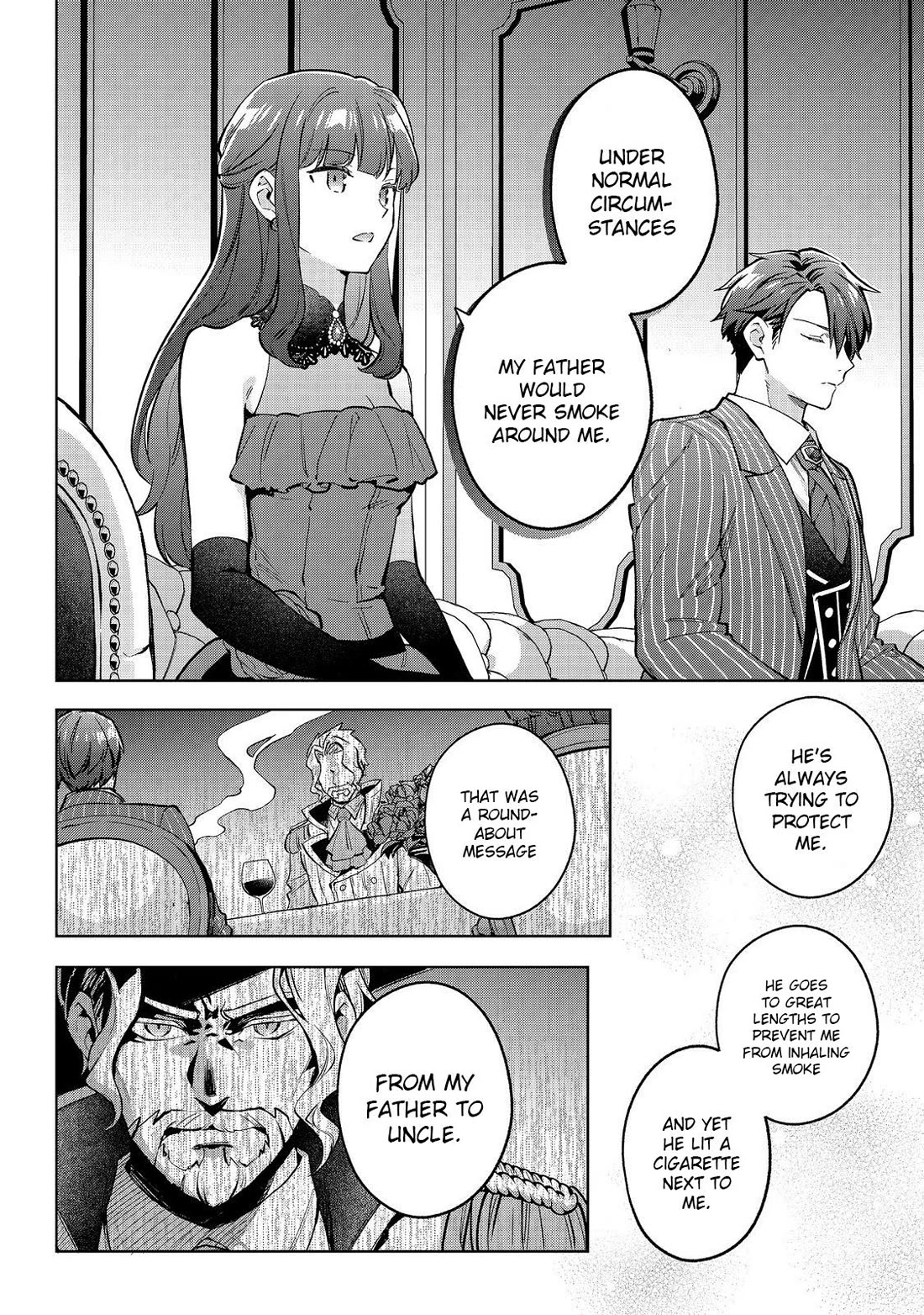 The Beloved Granddaughter of a Yakuza Family Was Reincarnated as the Daughter of a Gangster in an Otome Game chapter 25 page 12