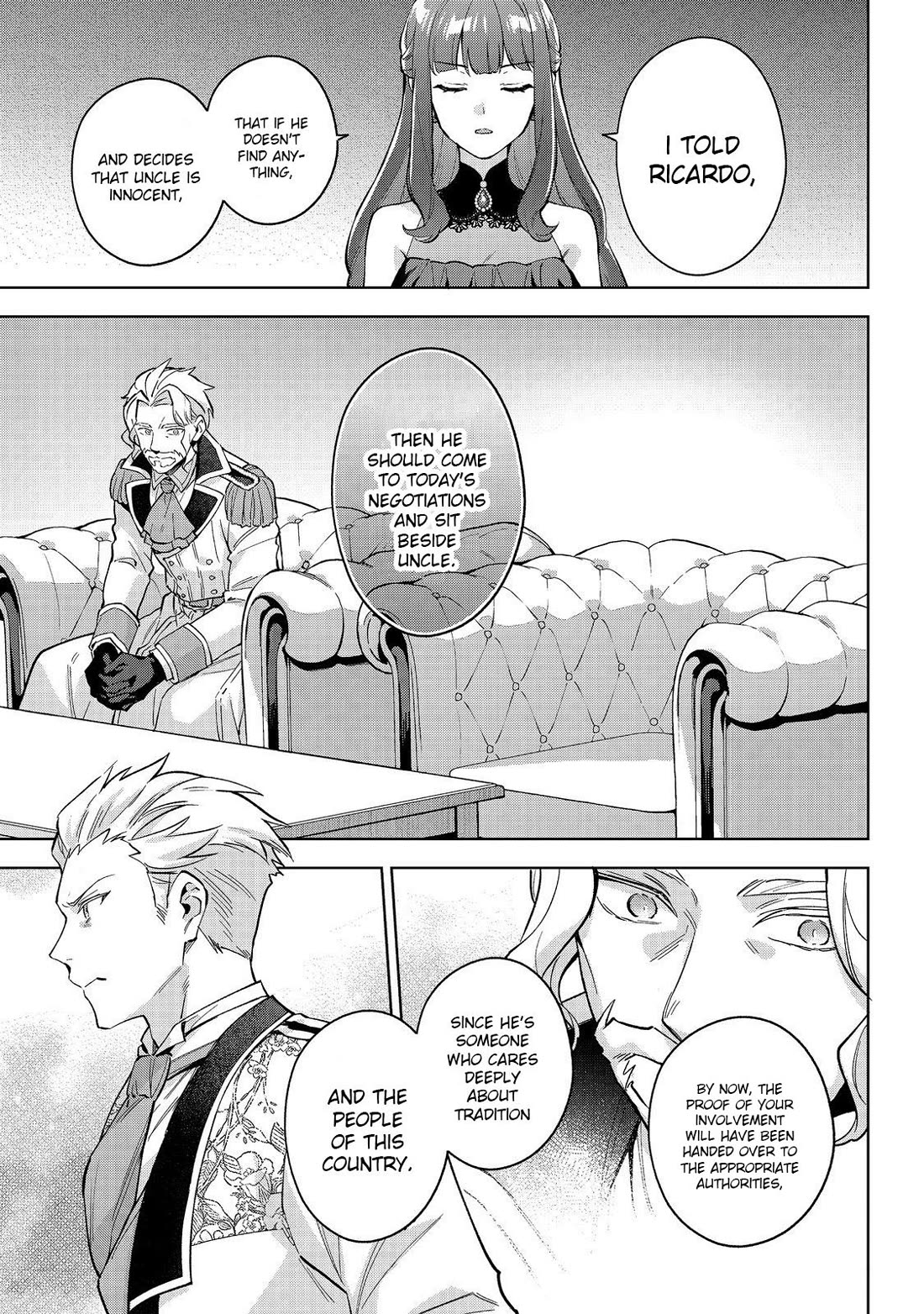 The Beloved Granddaughter of a Yakuza Family Was Reincarnated as the Daughter of a Gangster in an Otome Game chapter 25 page 19