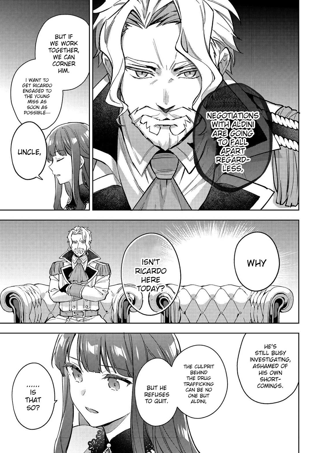 The Beloved Granddaughter of a Yakuza Family Was Reincarnated as the Daughter of a Gangster in an Otome Game chapter 25 page 3