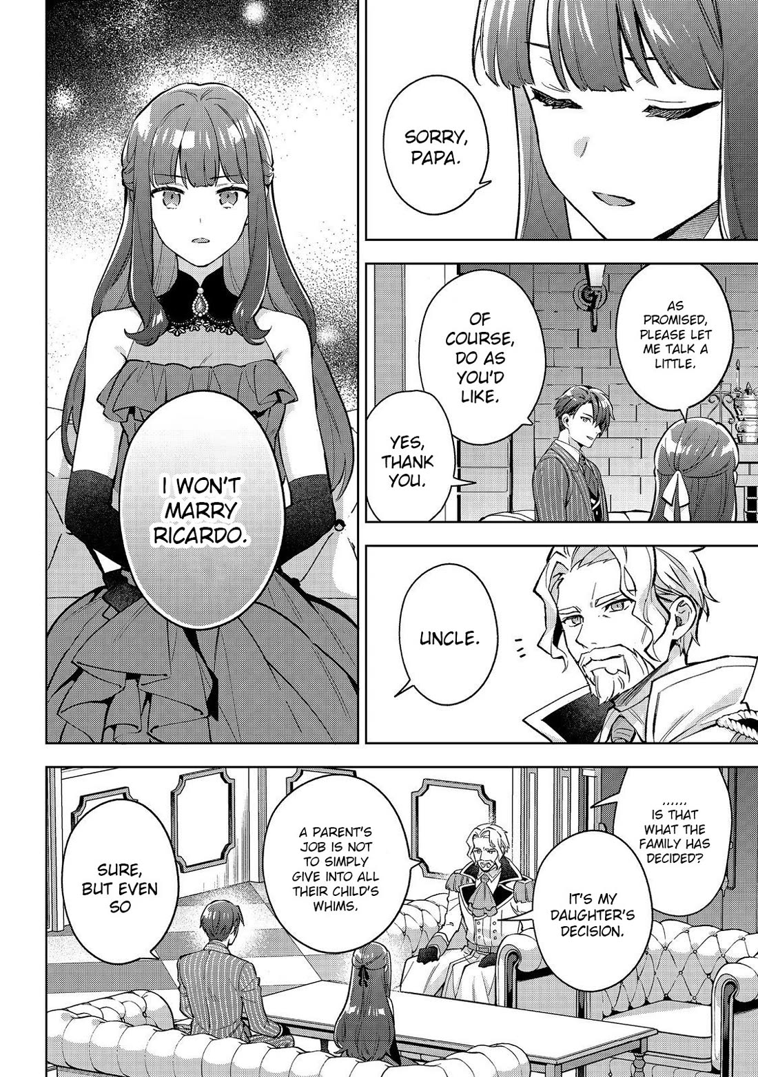 The Beloved Granddaughter of a Yakuza Family Was Reincarnated as the Daughter of a Gangster in an Otome Game chapter 25 page 4