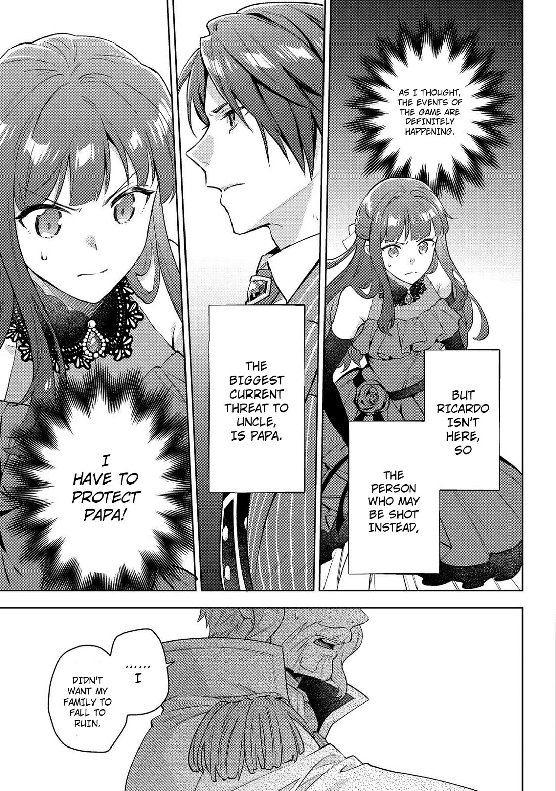 The Beloved Granddaughter of a Yakuza Family Was Reincarnated as the Daughter of a Gangster in an Otome Game chapter 26 page 3