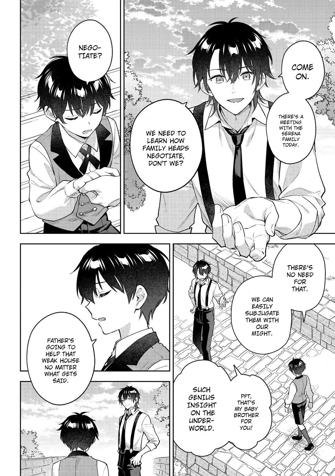 The Beloved Granddaughter of a Yakuza Family Was Reincarnated as the Daughter of a Gangster in an Otome Game chapter 27 page 4