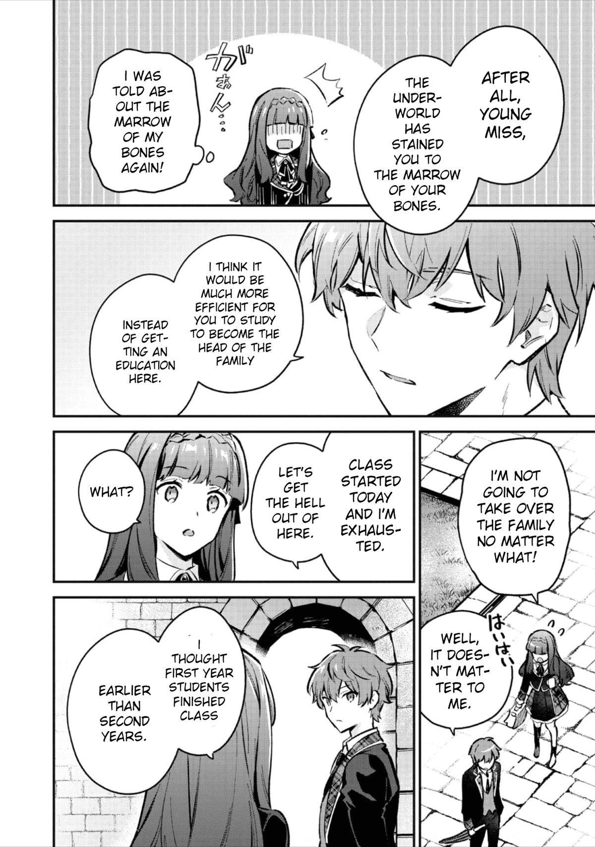 The Beloved Granddaughter of a Yakuza Family Was Reincarnated as the Daughter of a Gangster in an Otome Game chapter 3 page 27