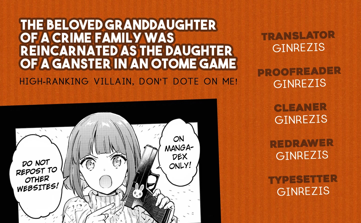 The Beloved Granddaughter of a Yakuza Family Was Reincarnated as the Daughter of a Gangster in an Otome Game chapter 3 page 38