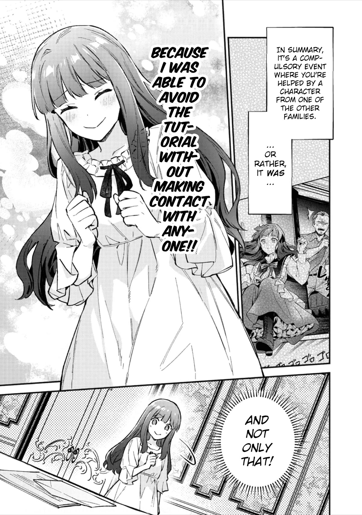 The Beloved Granddaughter of a Yakuza Family Was Reincarnated as the Daughter of a Gangster in an Otome Game chapter 3 page 4