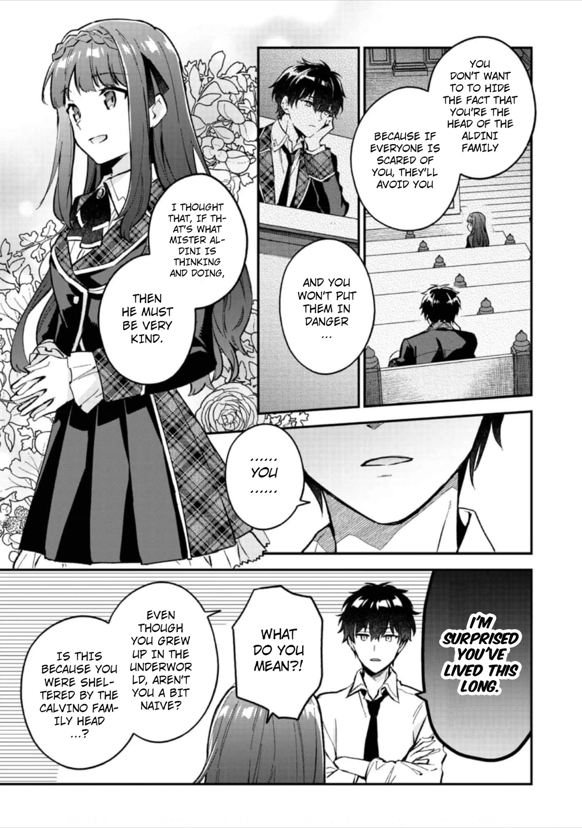 The Beloved Granddaughter of a Yakuza Family Was Reincarnated as the Daughter of a Gangster in an Otome Game chapter 5 page 14