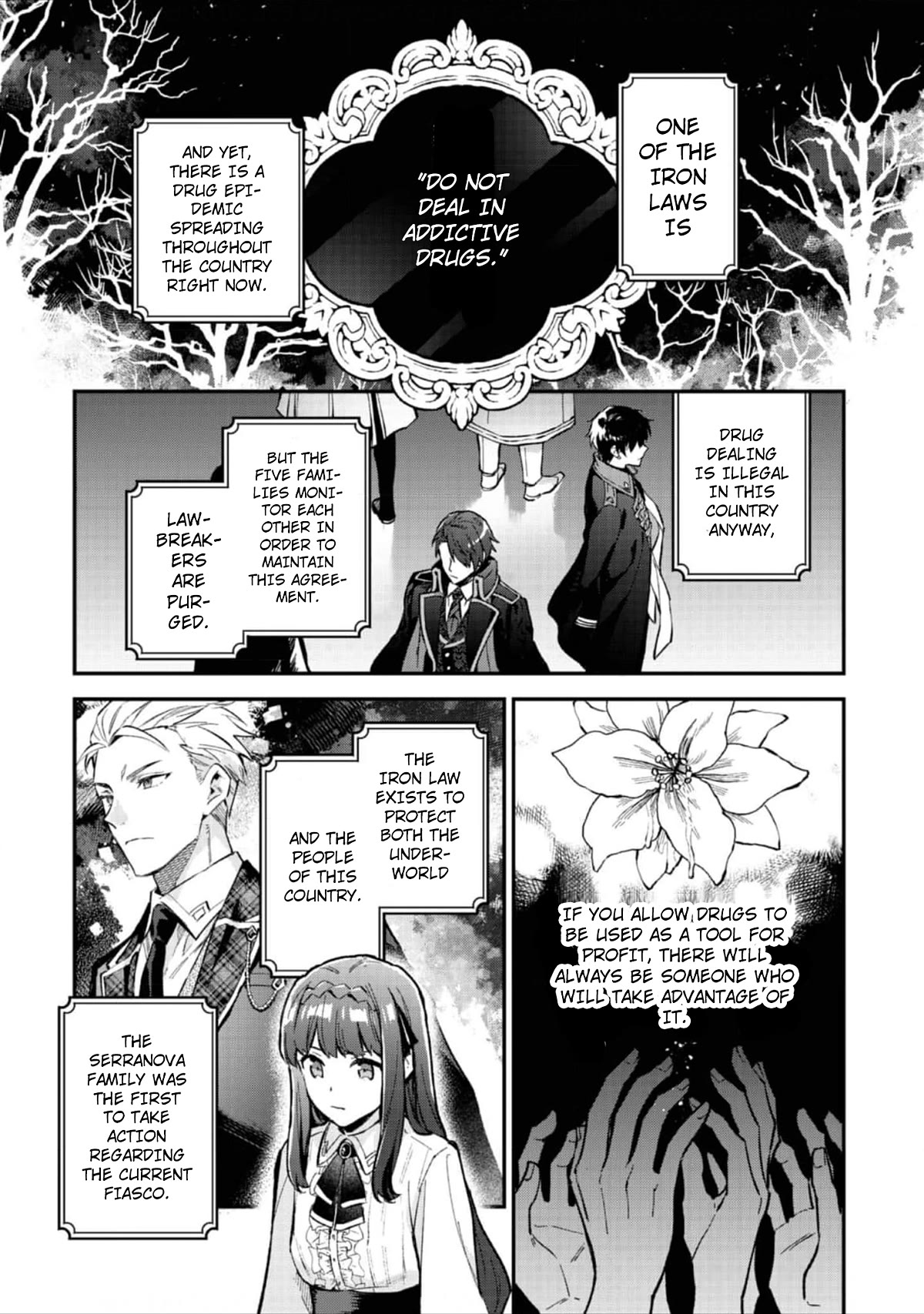 The Beloved Granddaughter of a Yakuza Family Was Reincarnated as the Daughter of a Gangster in an Otome Game chapter 6 page 22
