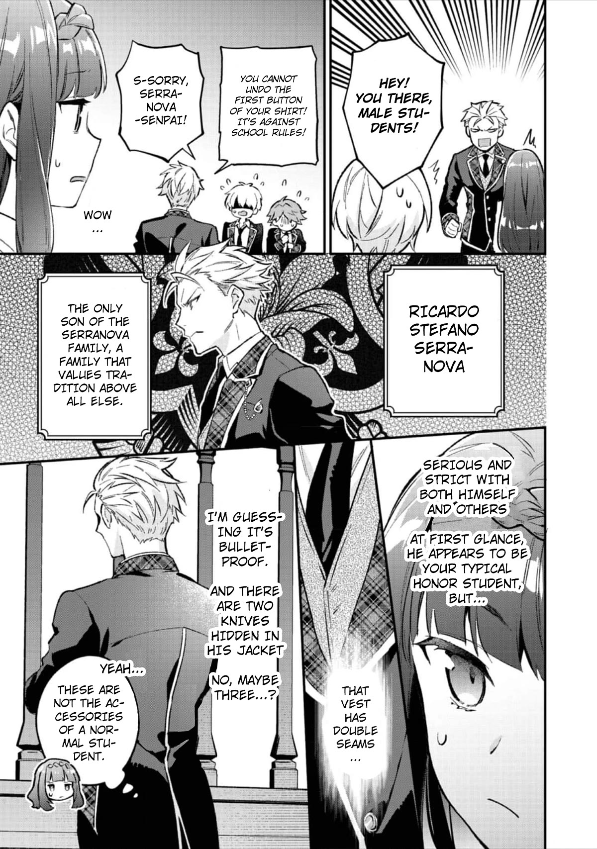 The Beloved Granddaughter of a Yakuza Family Was Reincarnated as the Daughter of a Gangster in an Otome Game chapter 6 page 4
