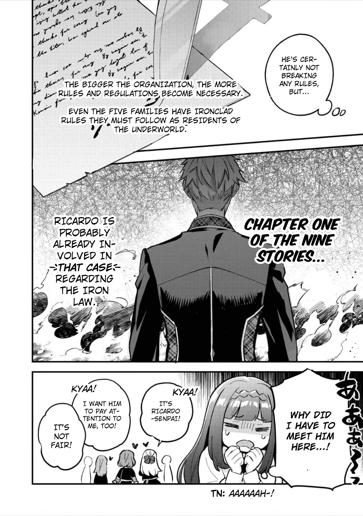 The Beloved Granddaughter of a Yakuza Family Was Reincarnated as the Daughter of a Gangster in an Otome Game chapter 6 page 5