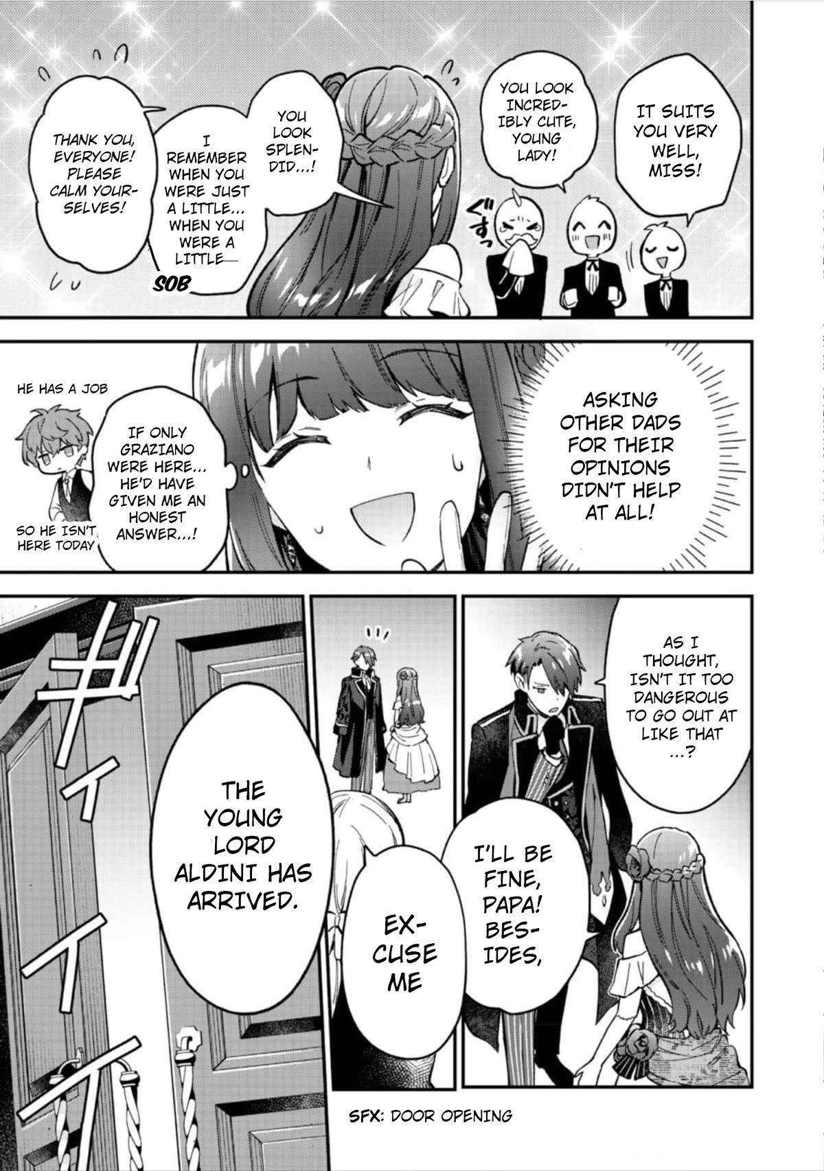 The Beloved Granddaughter of a Yakuza Family Was Reincarnated as the Daughter of a Gangster in an Otome Game chapter 8 page 4