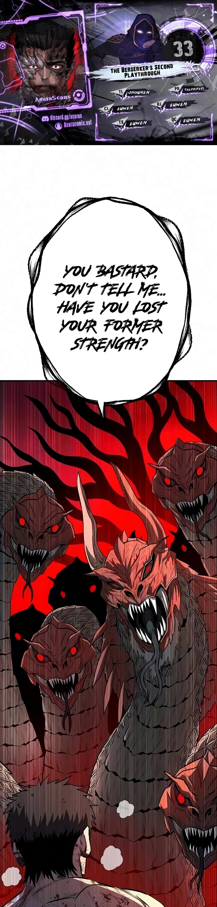 The Berserker's Second Playthrough chapter 33 page 1