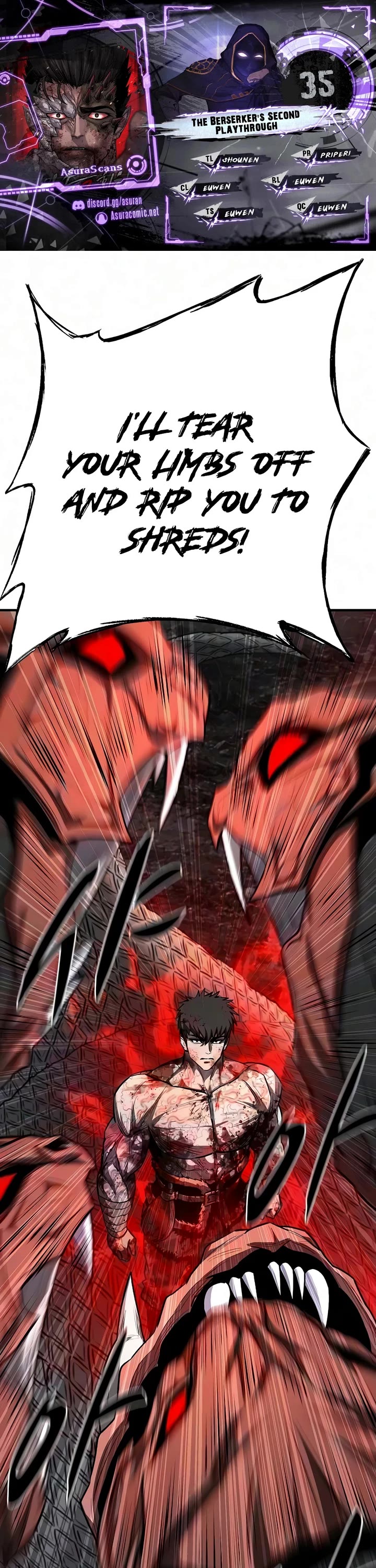 The Berserker's Second Playthrough chapter 35 page 1