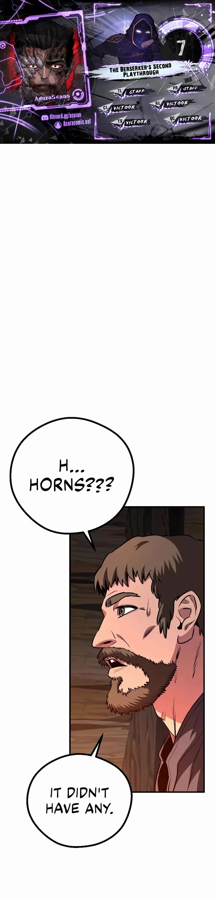 The Berserker's Second Playthrough chapter 7 page 1