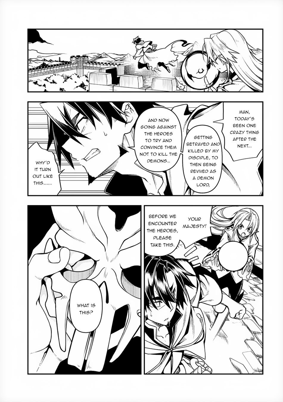 The Betrayed Hero Who Was Reincarnated as the Strongest Demon Lord chapter 1 page 32