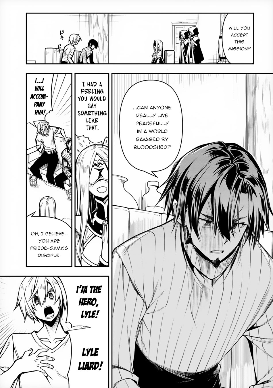 The Betrayed Hero Who Was Reincarnated as the Strongest Demon Lord chapter 1 page 4