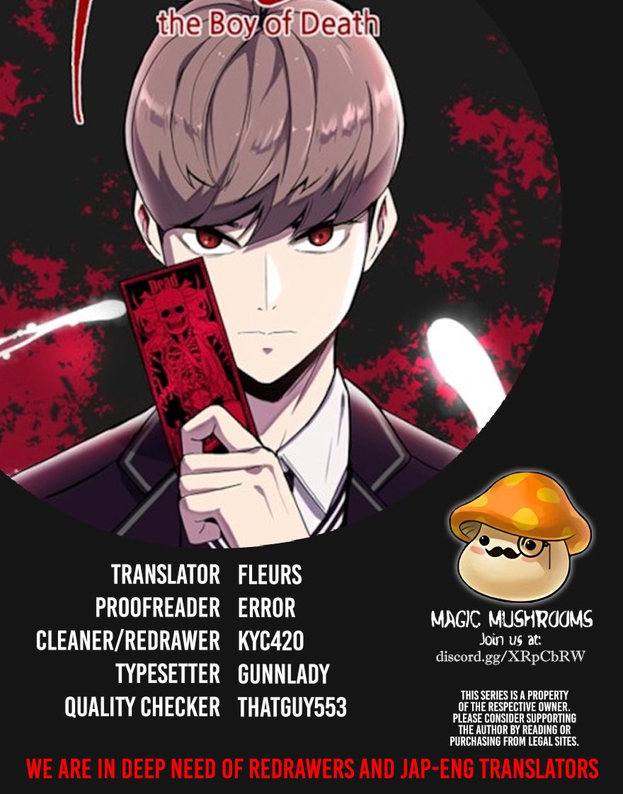 The Boy of Death chapter 6 page 1