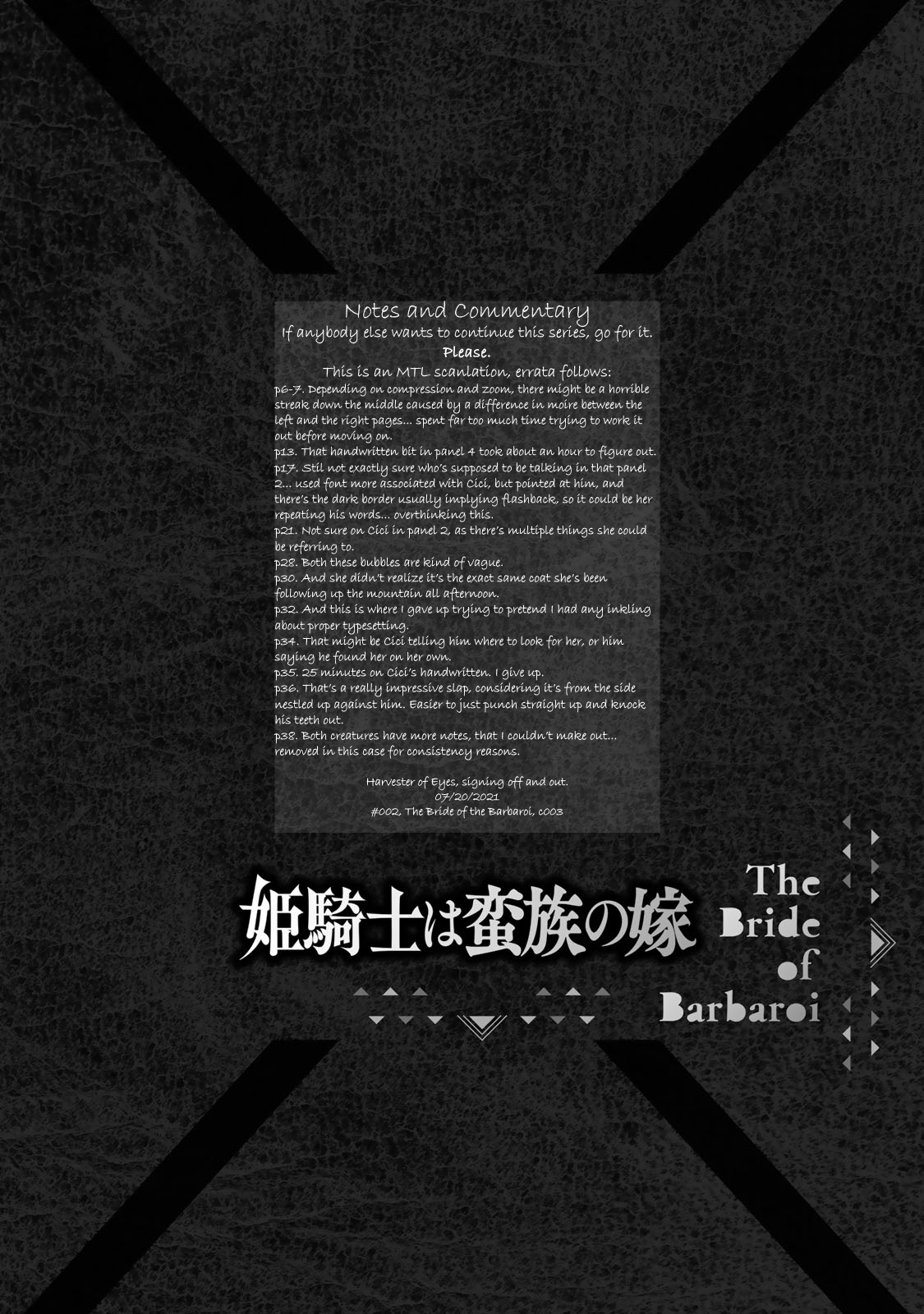 The Bride of Barbaroi chapter 3 page 41
