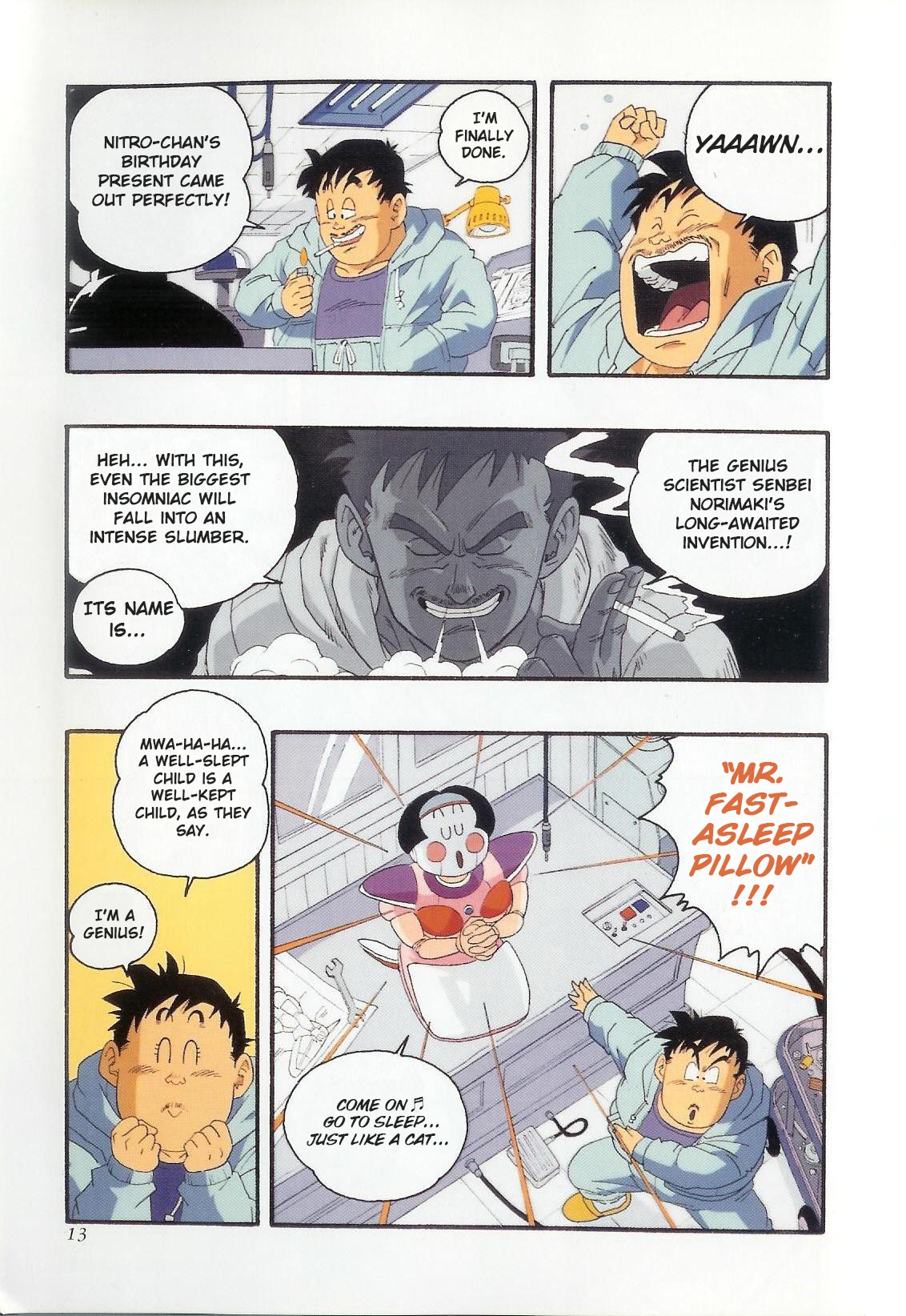 The Brief Return of Dr. Slump chapter 1 page 8