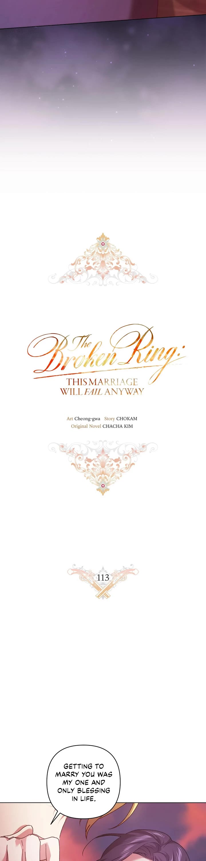 The Broken Ring: This Marriage Will Fail Anyway chapter 113 page 12