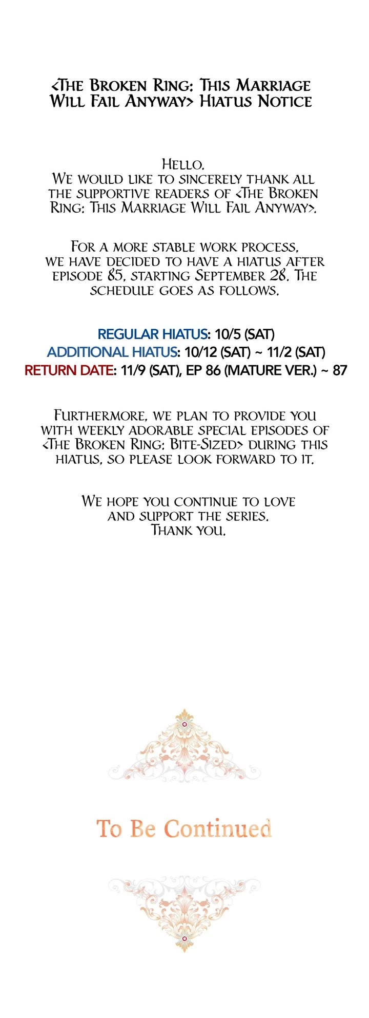 The Broken Ring: This Marriage Will Fail Anyway chapter 85 page 47