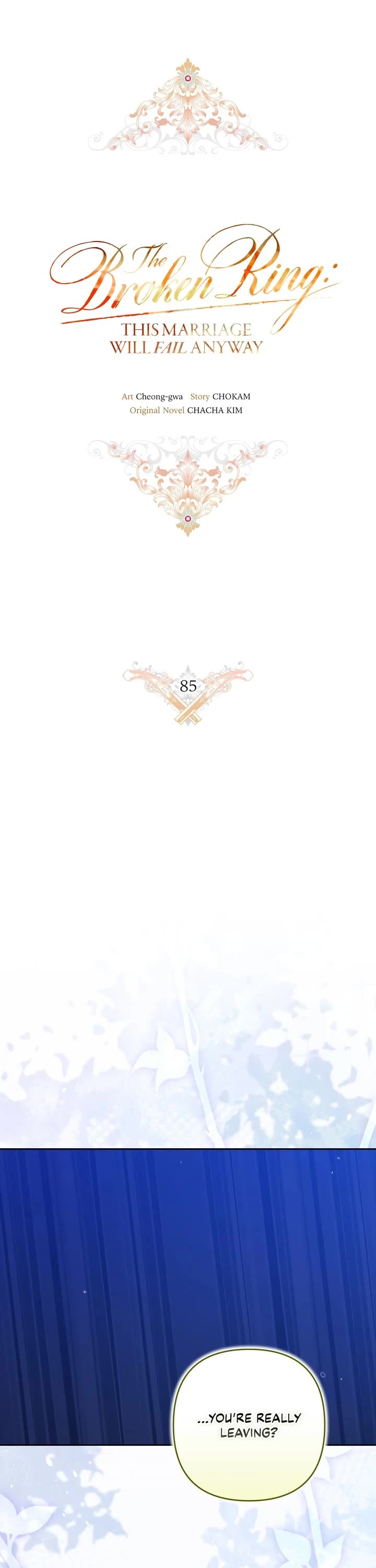 The Broken Ring: This Marriage Will Fail Anyway chapter 85 page 6