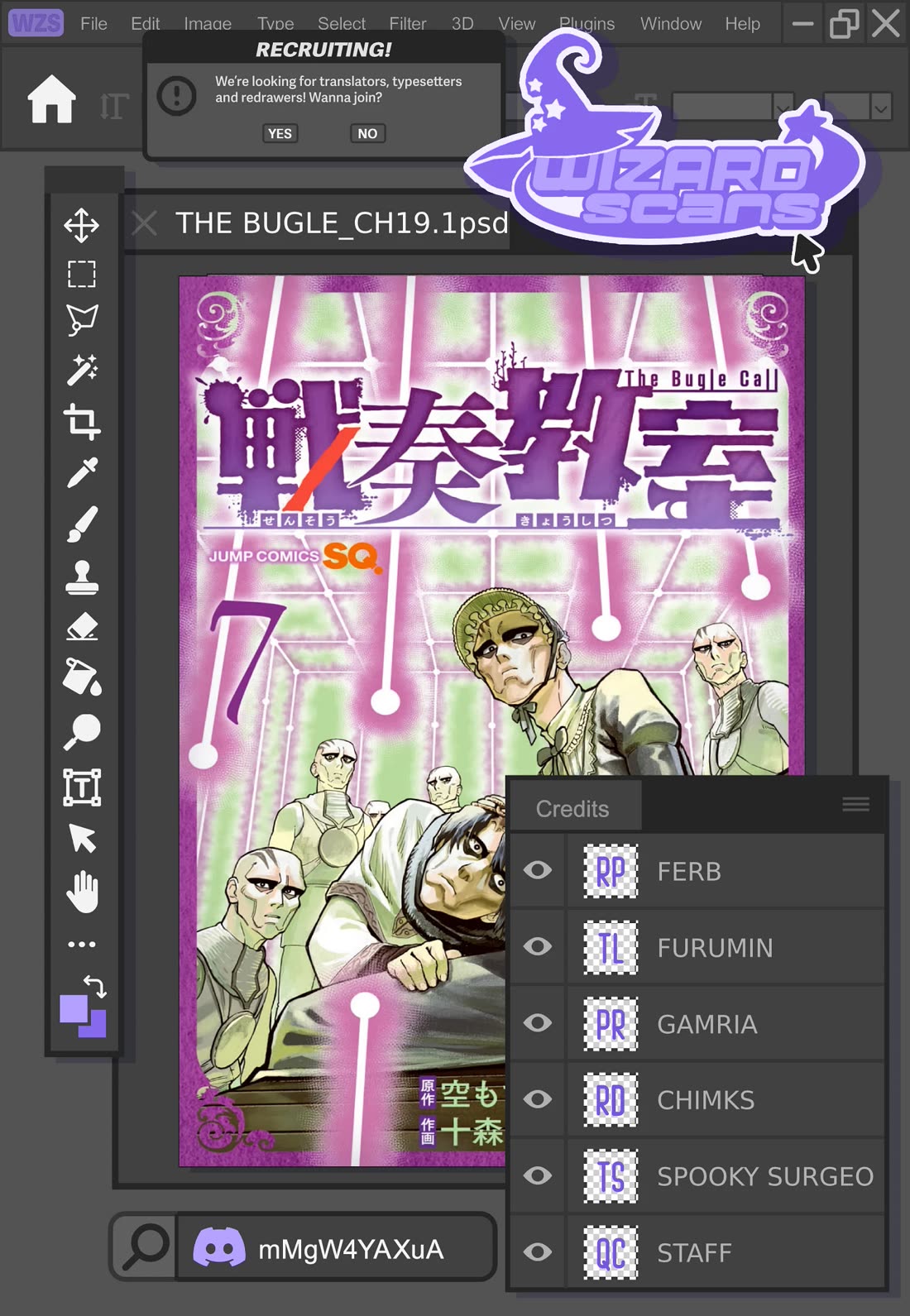 The Bugle Call chapter 19.1 page 1