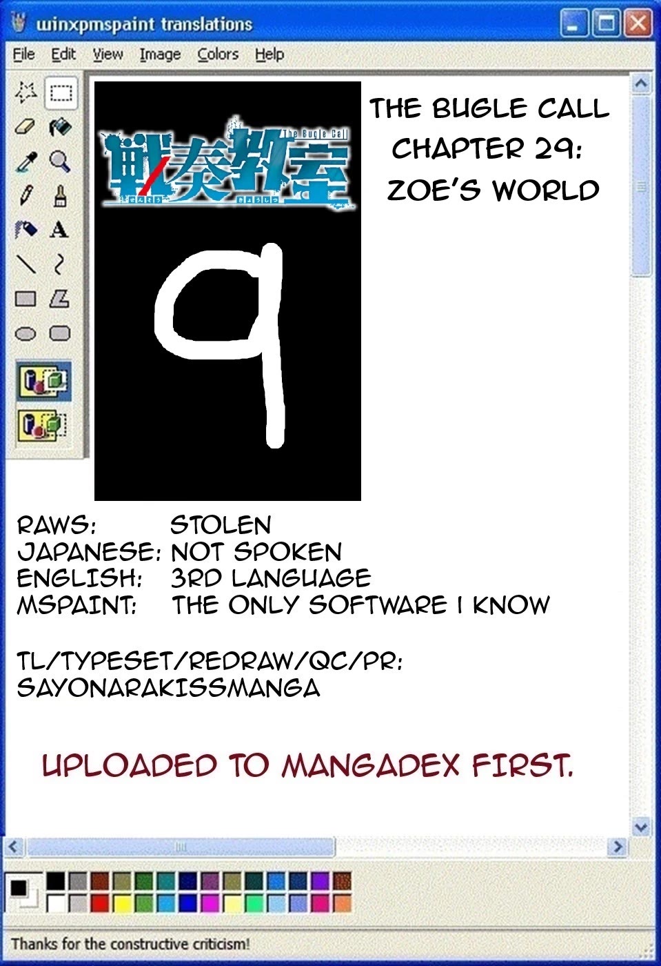 The Bugle Call chapter 29 page 1