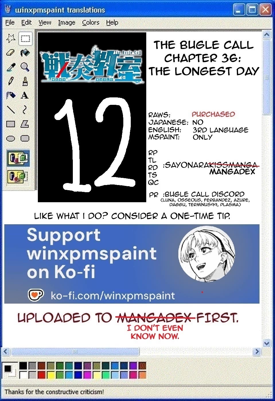 The Bugle Call chapter 36 page 1