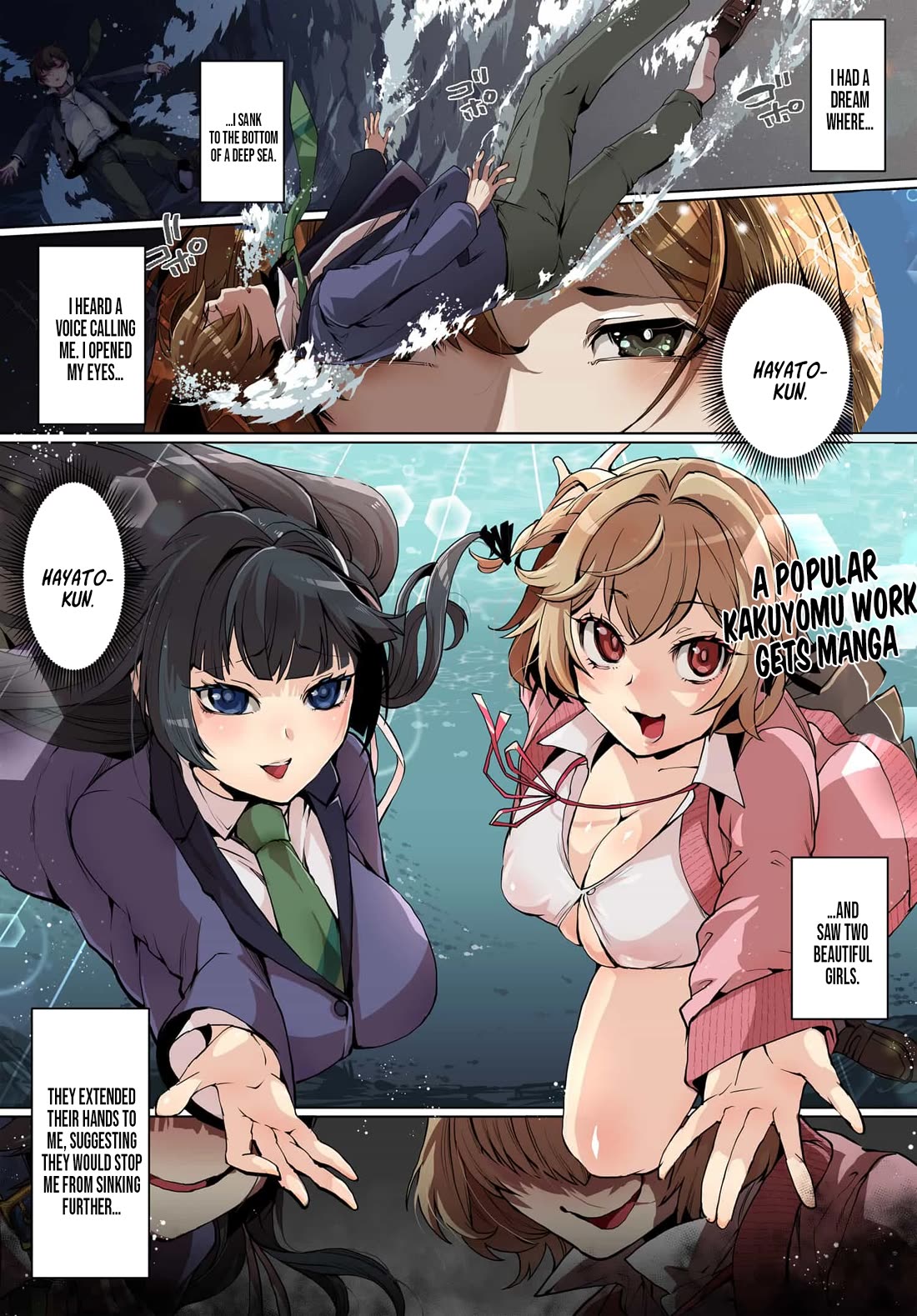 The Case About Two Sisters Becoming Extremely Obsessed With Me After I Saved Them chapter 1 page 2