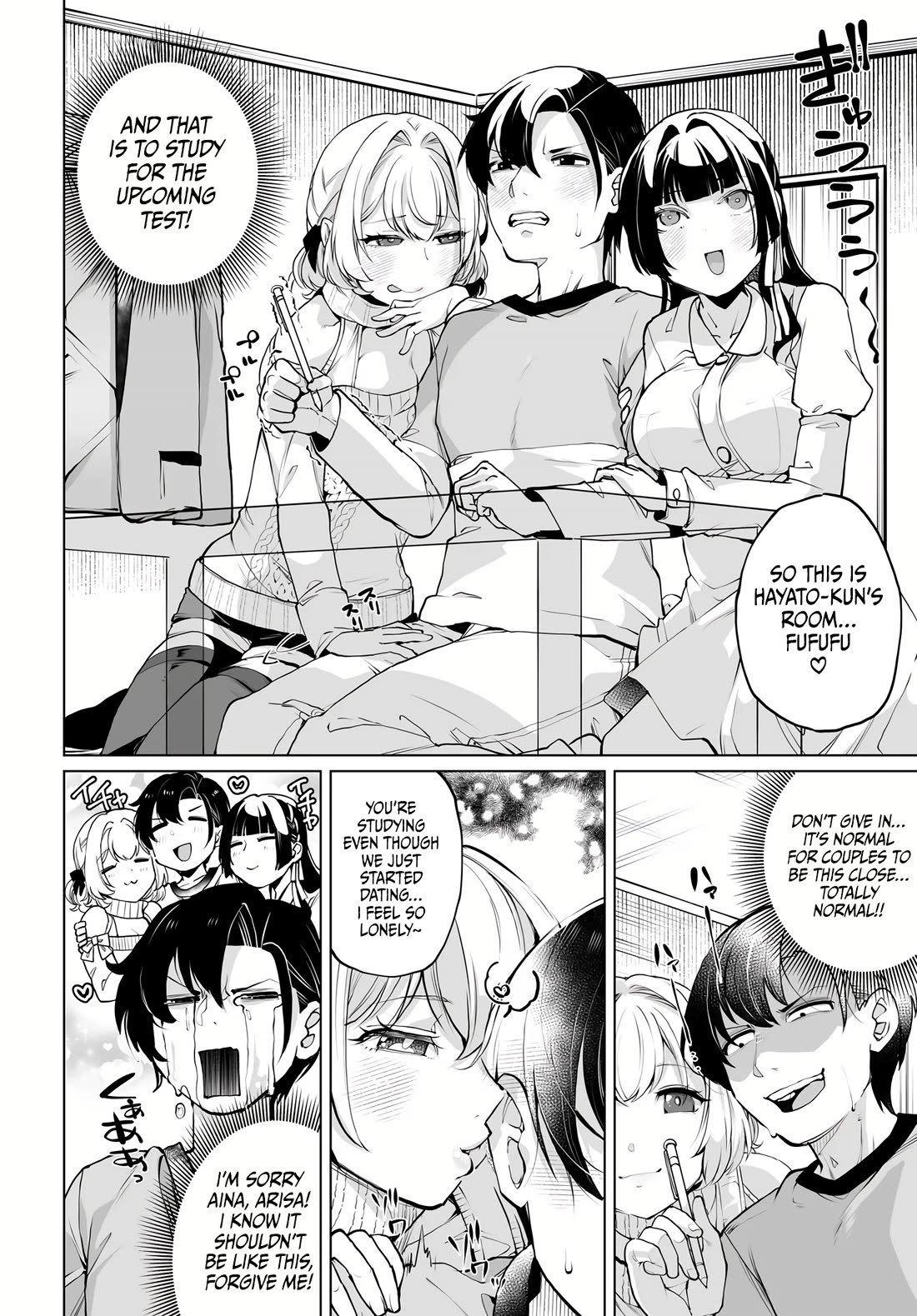 The Case About Two Sisters Becoming Extremely Obsessed With Me After I Saved Them chapter 16 page 3