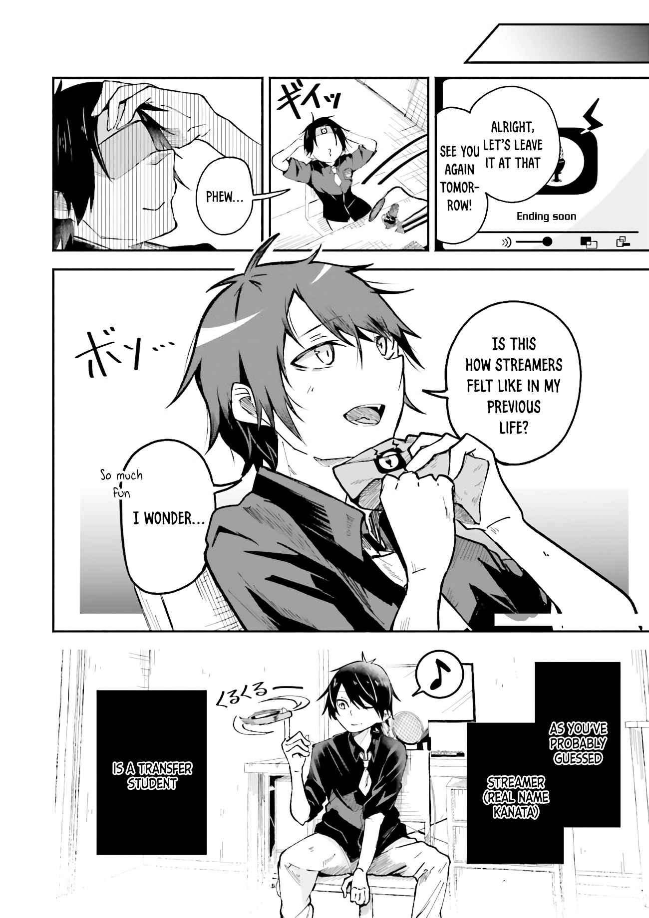 The Case In Which Streaming In Another World Led To The Creation Of A Massive Yandere Following chapter 1 page 10