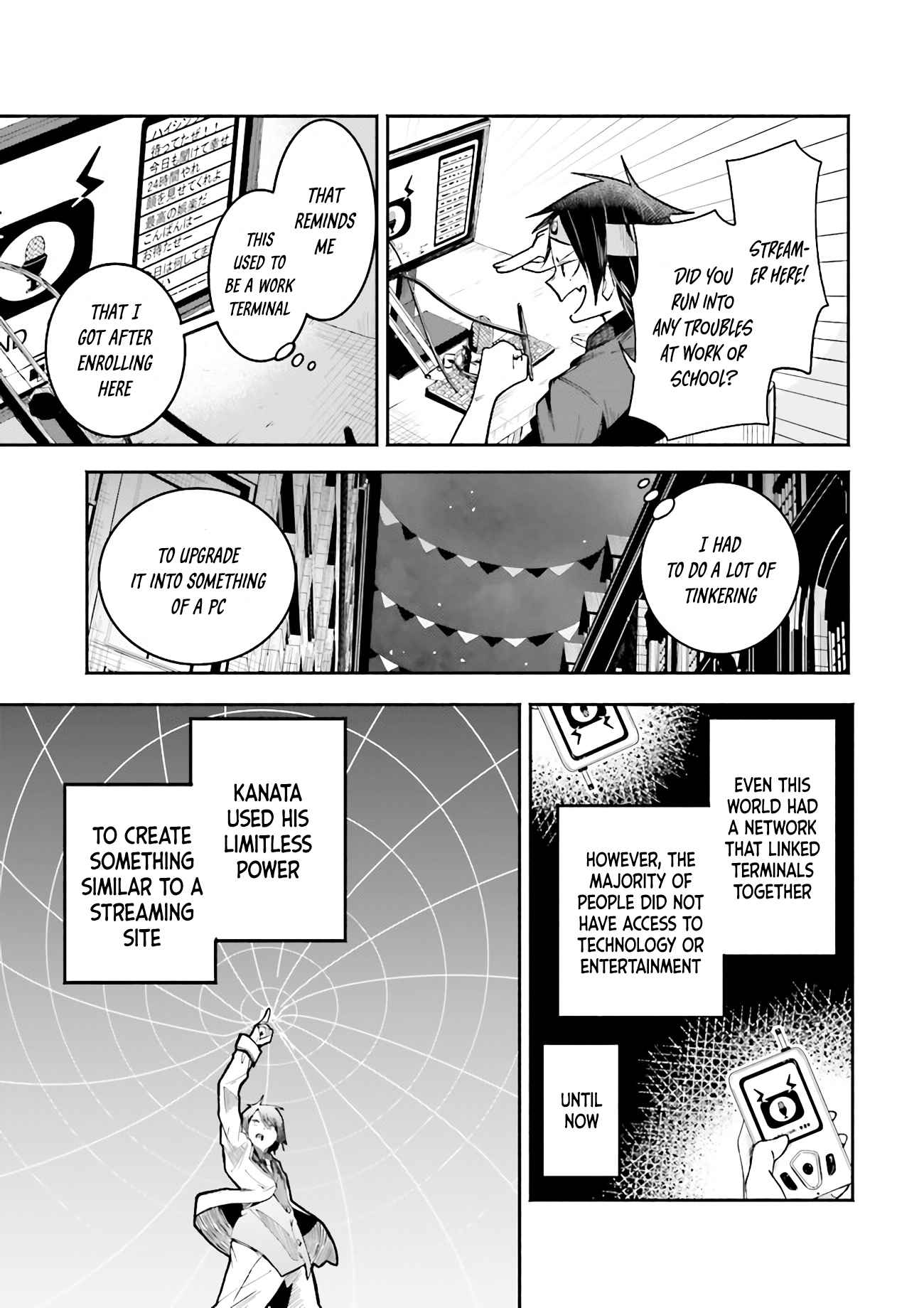 The Case In Which Streaming In Another World Led To The Creation Of A Massive Yandere Following chapter 1 page 23