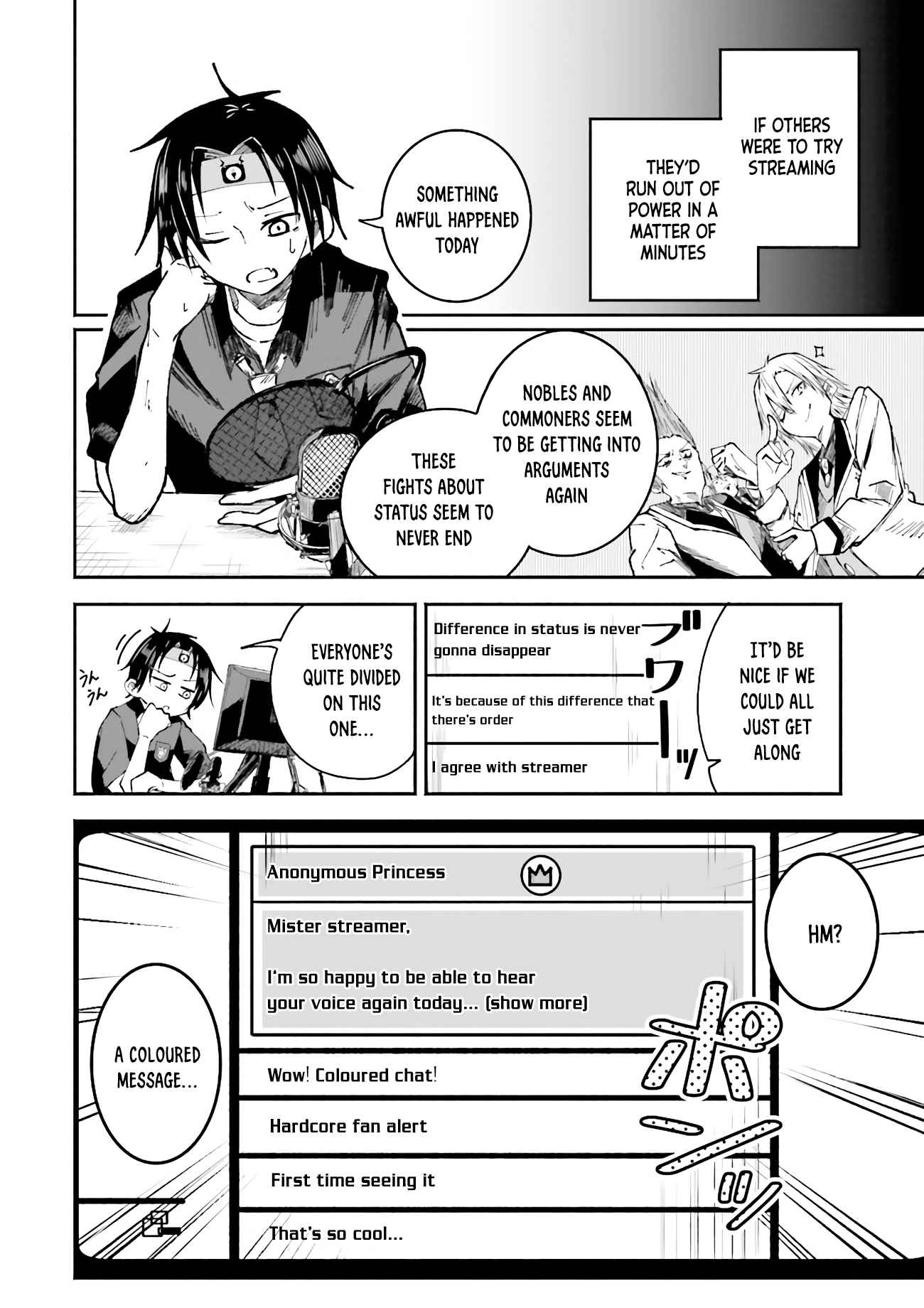 The Case In Which Streaming In Another World Led To The Creation Of A Massive Yandere Following chapter 1 page 24