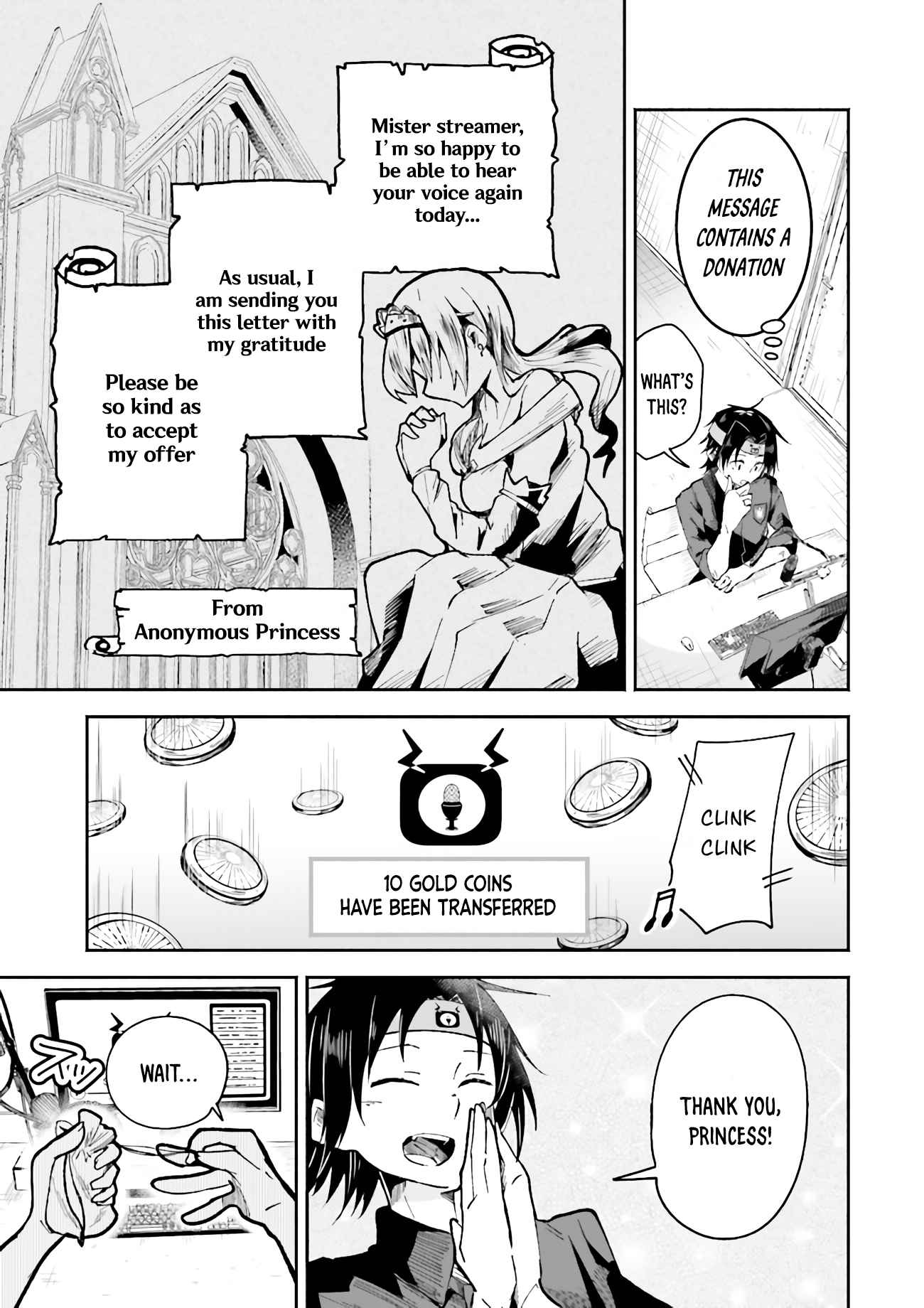 The Case In Which Streaming In Another World Led To The Creation Of A Massive Yandere Following chapter 1 page 25