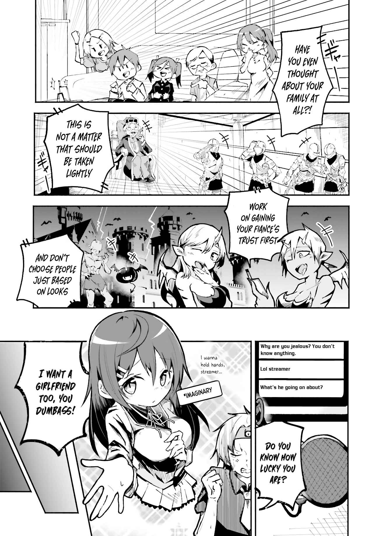 The Case In Which Streaming In Another World Led To The Creation Of A Massive Yandere Following chapter 1 page 9