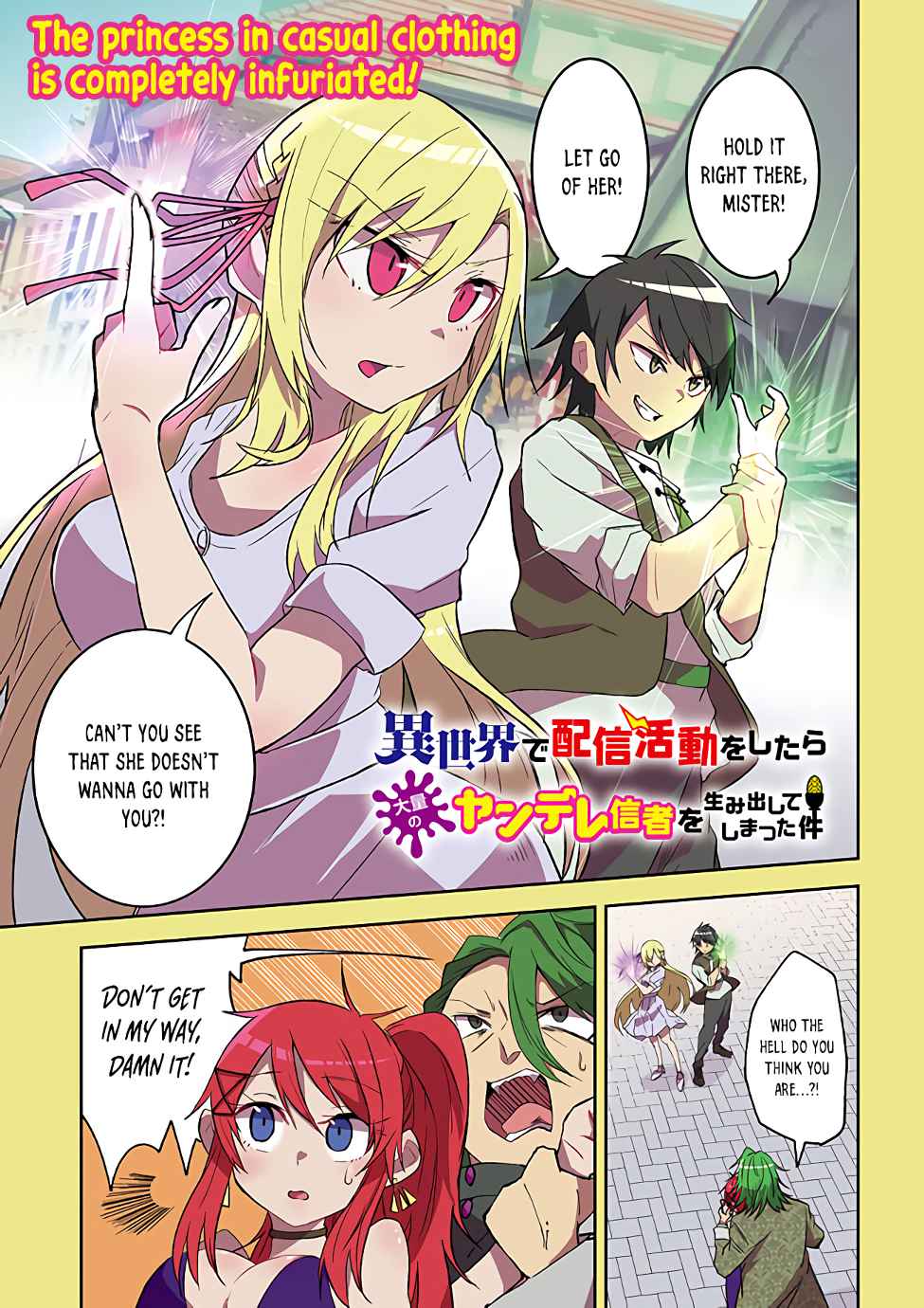 The Case In Which Streaming In Another World Led To The Creation Of A Massive Yandere Following chapter 10 page 1