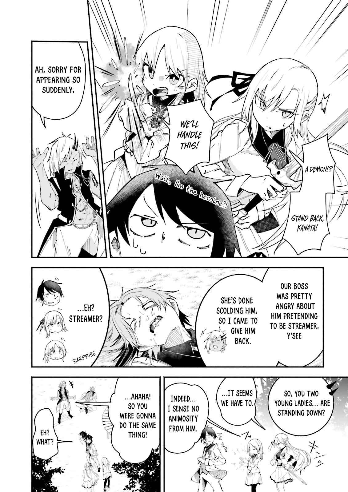 The Case In Which Streaming In Another World Led To The Creation Of A Massive Yandere Following chapter 11 page 18