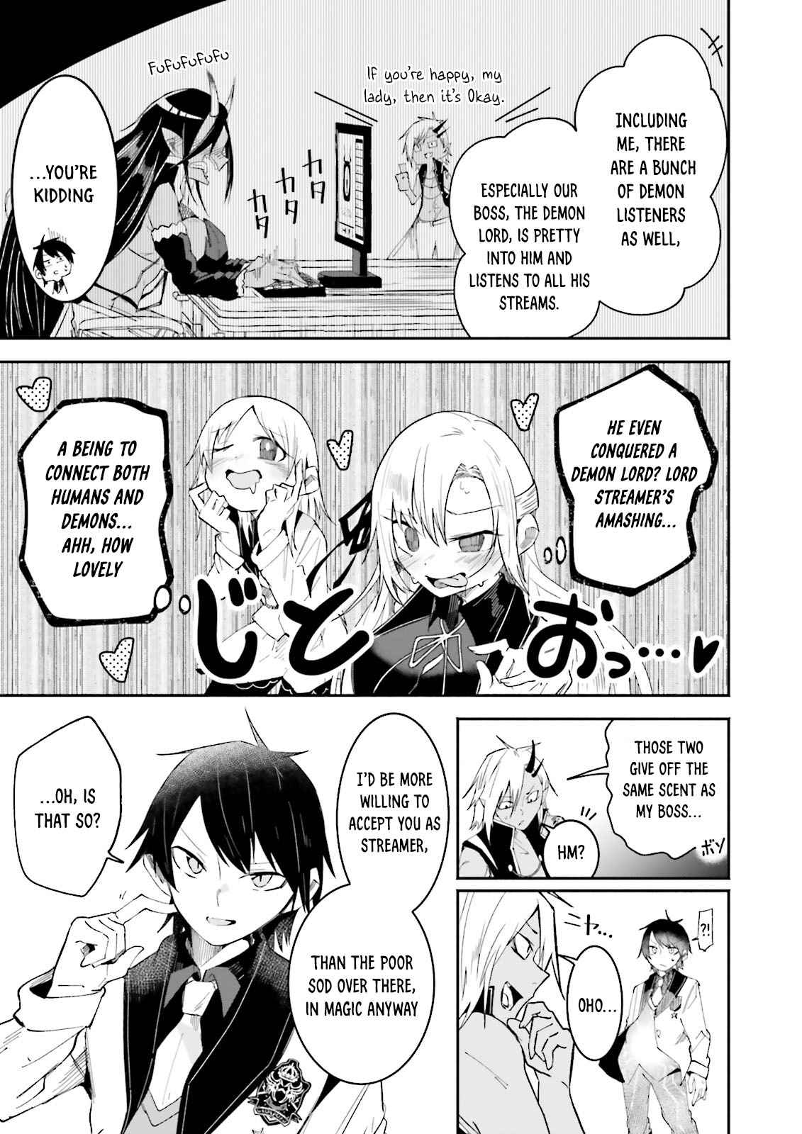 The Case In Which Streaming In Another World Led To The Creation Of A Massive Yandere Following chapter 11 page 19